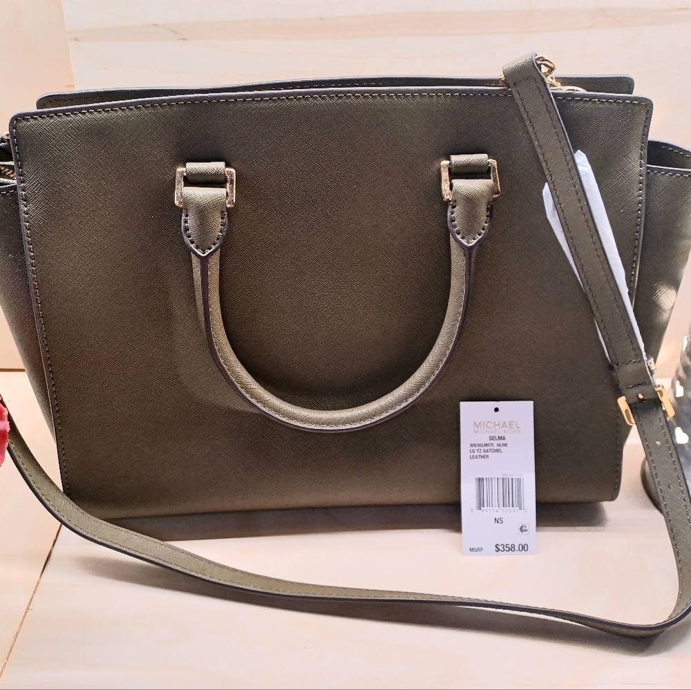 Michael Kors Olive Green Women's Bag